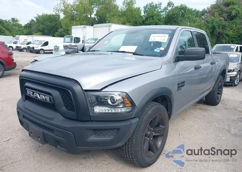 2024 Ram 1500 Classic Warlock 4X2 5'7 Box from USA, damaged, VIN 1C6RR6LG0RS128031